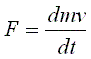 Newton's Second Law